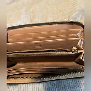 Frye zip wallet
